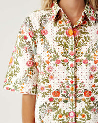 Akari Broderie Anglaise Top - Botanic Eden