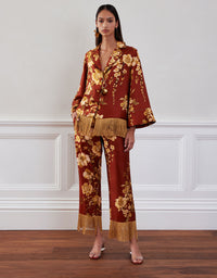 Haven Twill Trouser - Cherry Blossom Brown