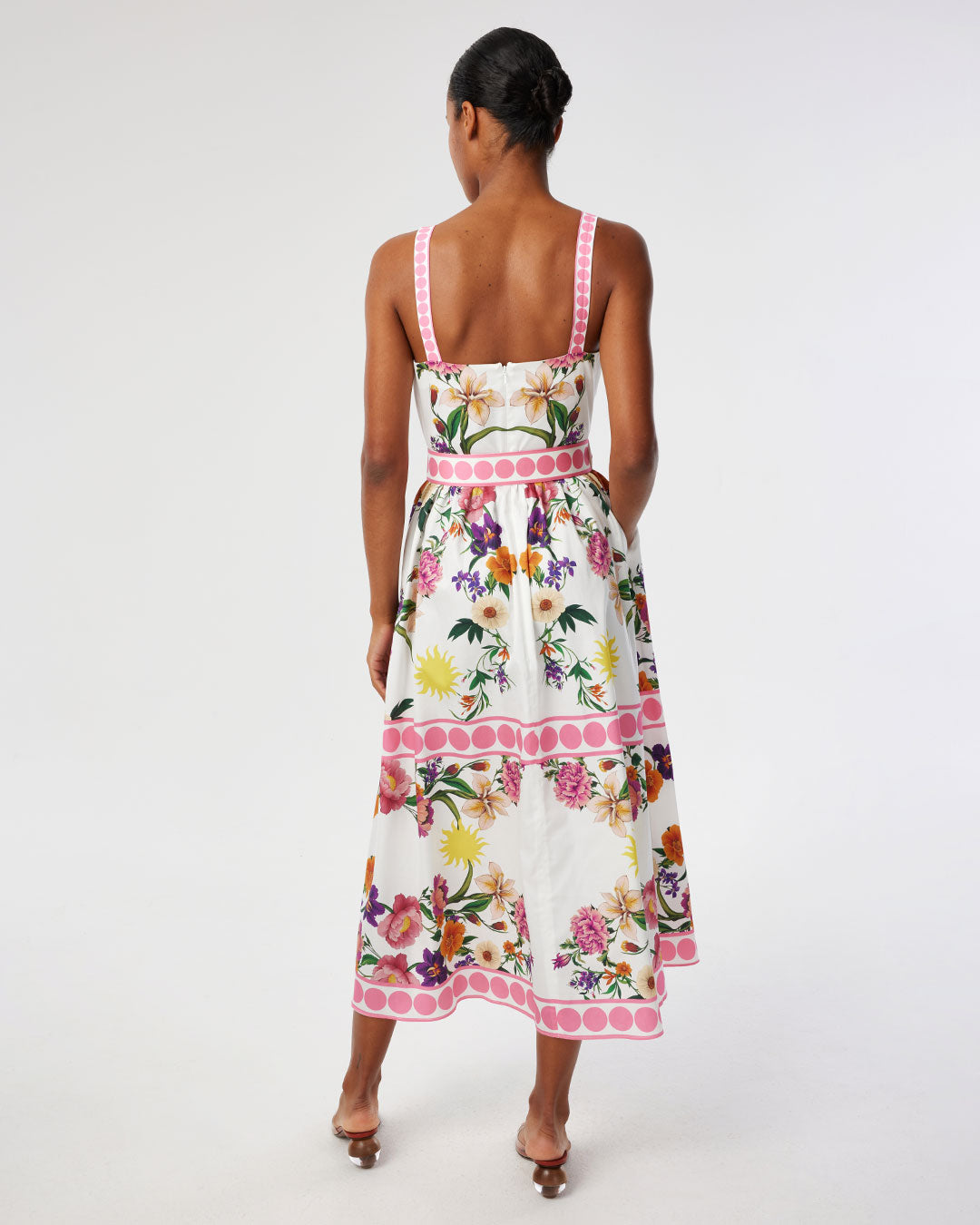 Ninet Cotton Midi Dress - Botanica
