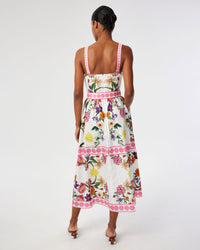 Ninet Cotton Midi Dress - Botanica