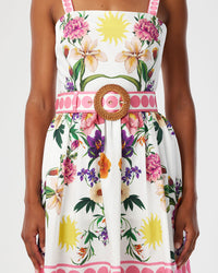 Ninet Cotton Midi Dress - Botanica