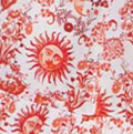 Biba Cotton Maxi Dress - Summer Sun Red