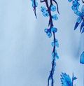 Esmeralda Crepe Maxi Dress - Cherry Blossom Blue